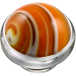 Kameleon Tiger Stripes Murano JewelPop
