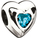 Miss Chamilia Heart - December Birthstone CZ Bead