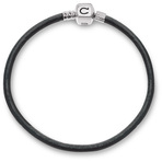 Chamilia Graphite Metallic Leather Bracelet