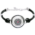Kameleon Round Dome Bracelet