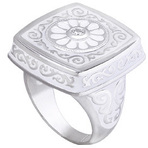 Kameleon Arabesque Square Ring