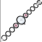 Kameleon Black Enamel Bracelet watch