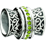 Chamilia Palazzo Verde Swarovski Bead - Siena Collection