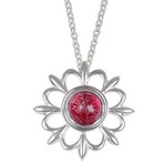 Kameleon Detailed Flower Pendant