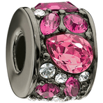 Chamilia Mosaic Fuchsia Swarovski Bead - Cabaret Collection