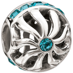 Chamilia Blaze Indicolite Swarovski Bead - Cabaret Collection