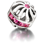 Chamilia Blaze Fuchsia Swarovski Bead - Cabaret Collection