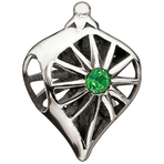 Chamilia Glorious Fern Green Swarovski Bead - Holiday Collection