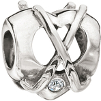 Chamilia Center Pass Clear Swarovski Bead 