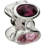 Chamilia Majestic Ovals Purple Bead - Swarovski Collection