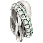 Chamilia Rings Chrysolite Bead - Swarovski Collection