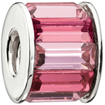Chamilia Baguette Pink Bead - Swarovski Collection