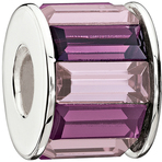 Chamilia Baguette Purple Bead - Swarovski Collection