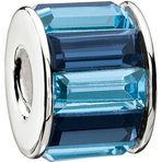 Chamilia Baguette Blue Bead - Swarovski Collection