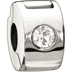 Chamilia Jeweled Lock - Crystal - Swarovski Collection