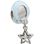 Chamilia Baby Shoe Crystal Bead - Swarovski Collection