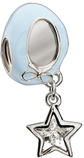 Chamilia Baby Shoe Crystal Bead - Swarovski Collection