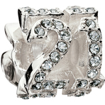 Chamilia Lucky Number 21 Bead - Swarovski