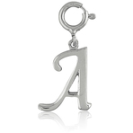 It's Charming Sterling Silver "A" Charm