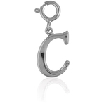 It's Charming Sterling Silver "C" Charm