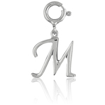 It's Charming Sterling Silver "M" Charm