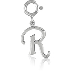 It's Charming Sterling Silver "R" Charm