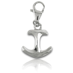 It's Charming Sterling Silver Boat Anchor Charm