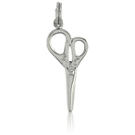 It's Charming Sterling Silver Scissors Charm