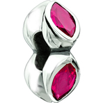 Chamilia Midtown Marquis Fuchsia CZ Bead - Soho Collection