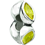 Chamilia Midtown Marquis Yellow CZ Bead - Soho Collection 