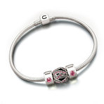 Chamilia 2012 Valentine's Day Designer Gift Set Snap Bracelet