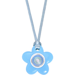Kameleon Baby Blue Enamel Flower Pendant 