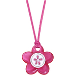 Kameleon Pink Enamel Flower Pendant 
