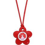 Kameleon Red Enamel Flower Pendant 