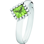 Spinning Jewelry August Birthstone Ring