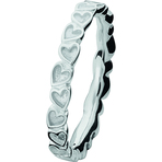 Spinning Jewelry Hearts Forever Ring