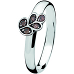 Spinning Jewelry Oak Leaf Ring