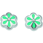 Spinning Jewelry Marigold Pool Blue Earrings