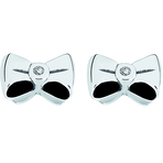 Spinning Jewelry Bow Earrings