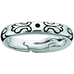 Spinning Jewelry Brocade Link Lock