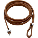 Spinning Jewelry Brown Leather Extension