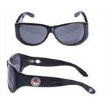 Kameleon Black Swarovski Temple Line Sunglasses