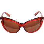 Kameleon Red Cat’s Eye Sunglasses