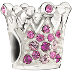 Chamilia Crystal Crown Pink