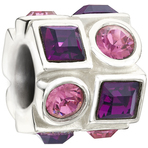 Chamilia Circle & Square Pink & Purple