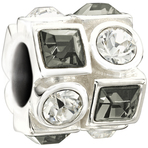 Chamilia Circle & Square Black & White