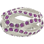 Chamilia Glistening Meander Purple