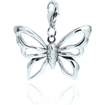 Chrysalis Large Butterfly Charm
