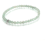 Chrysalis Calm Cut Amazonite Stretch Charm Bracelet
