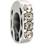 Chamilia Simple Elegance Greige Swarovski